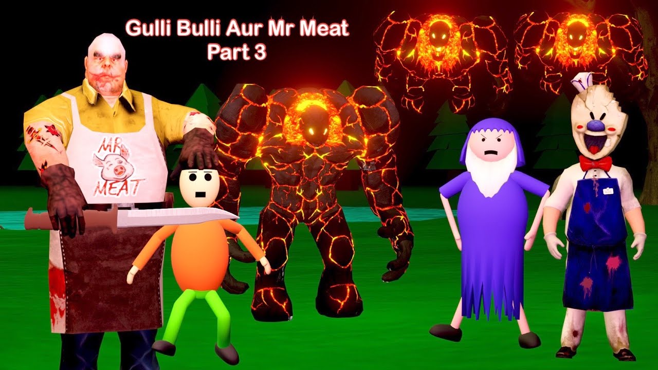 Gulli Bulli Aur Mr Meat Part 3 | Gulli Bulli | MAKE JOKE HORROR VINES -  Bilibili
