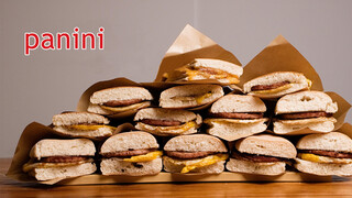 [Món ngon]Làm Panini ăn thoải mái! McMuffin vị gần giống KFC mà cực rẻ