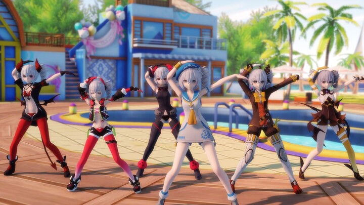 [Bronya Macho Version] Banya Island, does anyone still remember the name of the moves?