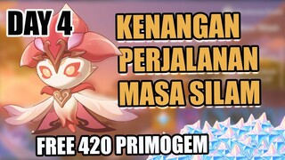 Event Kenangan Perjalanan Masa Silam - DAY 4 | FREE 420 PRIMOGEM 【Genshin Impact】