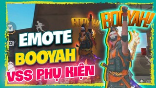 [Free Fire] Sở Hữu Emote Booyah Đầu Tiên Trên Thế Giới - Khi VSS Vào Tay| Lưu Trung TV