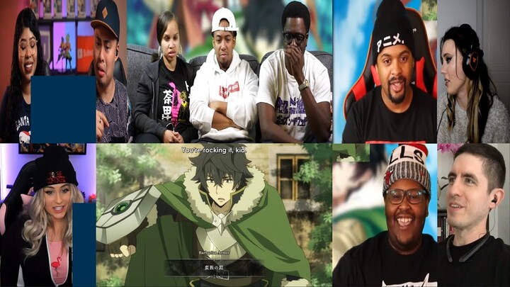 THE RISING SHIELD HERO EPISODE 3 REACTION MASHUP!!