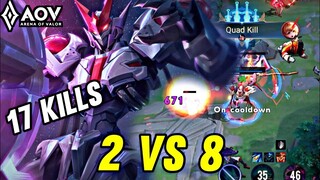 AOV : TULEN GAMEPLAY | 2 VS 8 - ARENA OF VALOR LIÊNQUÂNMOBILE ROV