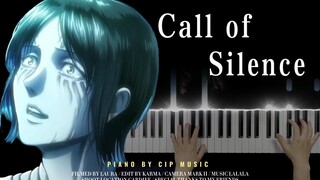 【钢琴】Call of Silence - 《进击的巨人》第二季OST钢琴完整版（附谱）