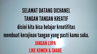 kerajinan tangan dari sedotan