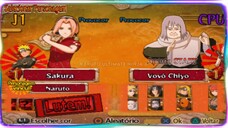 SAKURA KECIL VS NENEK CHIYO - NARUTO ULTIMATE NINJA 6 ANDROID GAMEPLAY