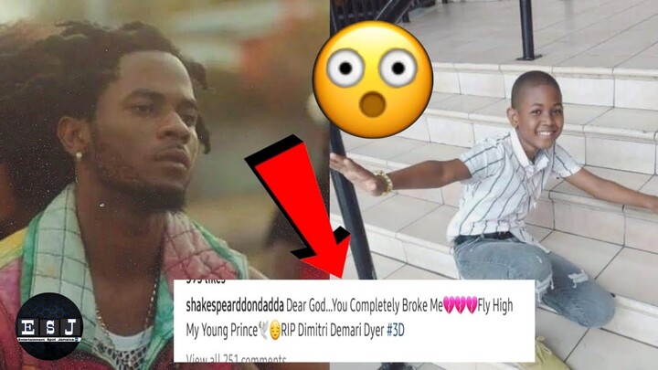 shakespeare don dada Dancehall artist son passed away he speaks out in tears