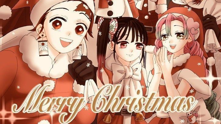 Demon slayer merry chrismast