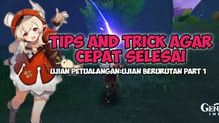 hanya hitungan menit quest selesai?! | tips and trick ujian petualangan