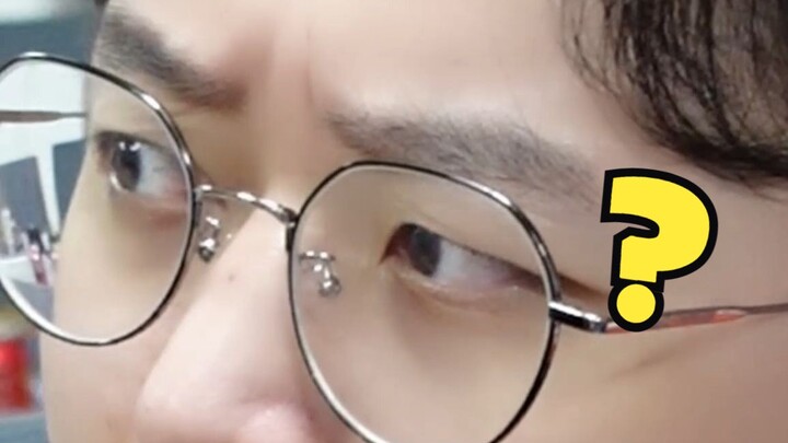 The young man is being very serious; this old man will surely give it his all...