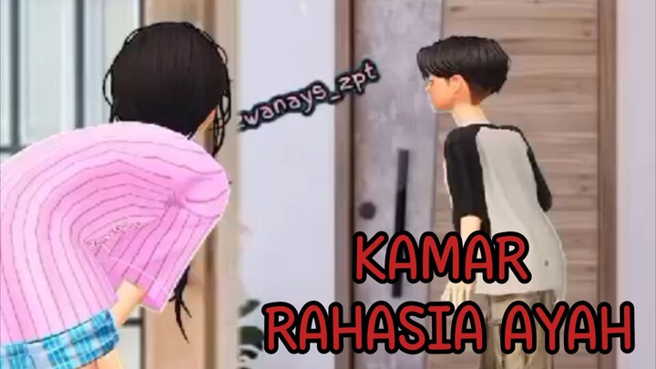 kamar rahasia ayah || cerita hantu versi zepeto