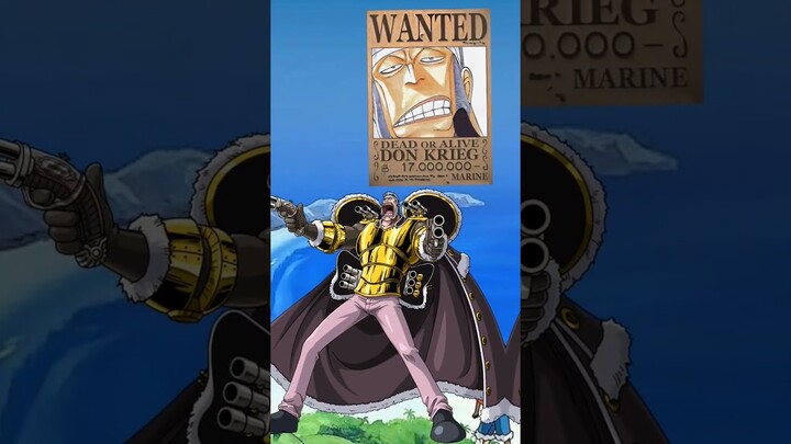 Villains and their Bounty's || ft East Blue Saga || #Onepiece || #Shorts