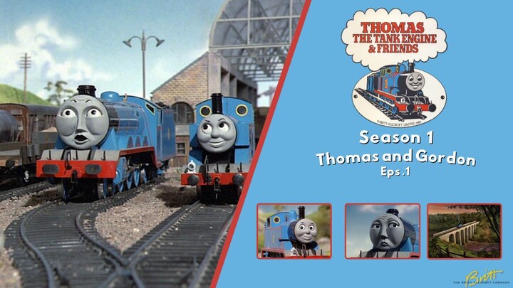 Thomas The Tank Engine & Friends Eps 1 Thomas & Gordon [Indo Sub]