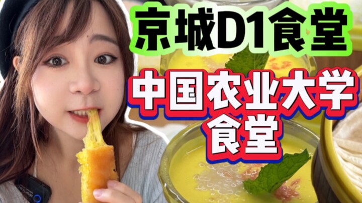 I spent an entire day eating at the China Agricultural University cafeteria‼️ I’d say it’s the coole