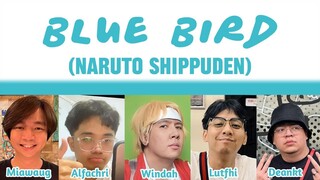 Blue Bird - Ikimono Gakari | Cover by Windah , Miawaug , Lutfhi , Dean , Alfachri (Ai Cover)