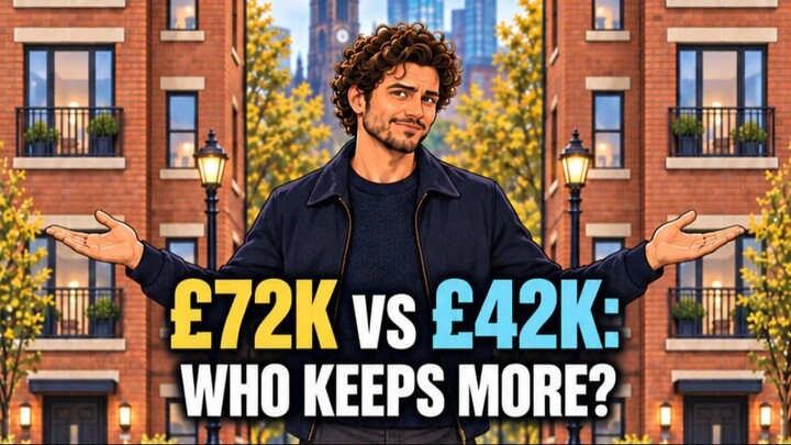 £72K vs £42K Who Keeps More.