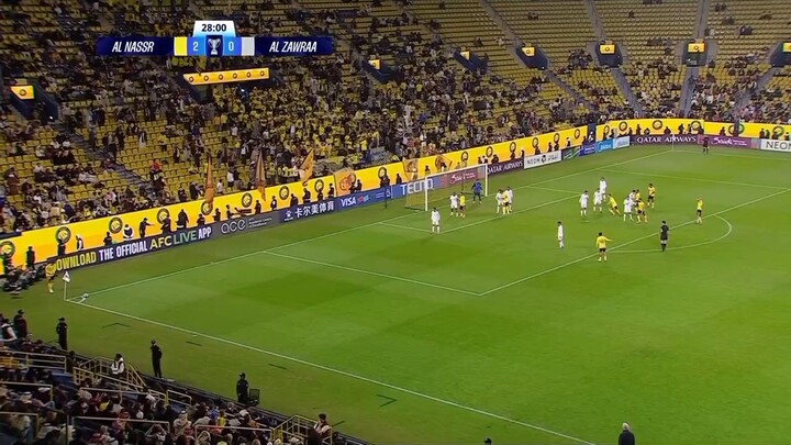 Al Nasr 5-2 Al zawra cCristiano Ronaldo assist