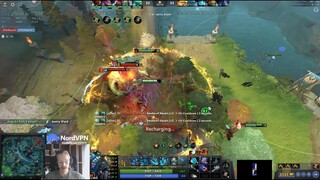 Topson Gank Turnaround DOTA 2