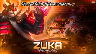 Zuka Slayer Lane Gameplay | How To Win A Mirror Matchup | Zuka Tips | Clash of Titans | CoT
