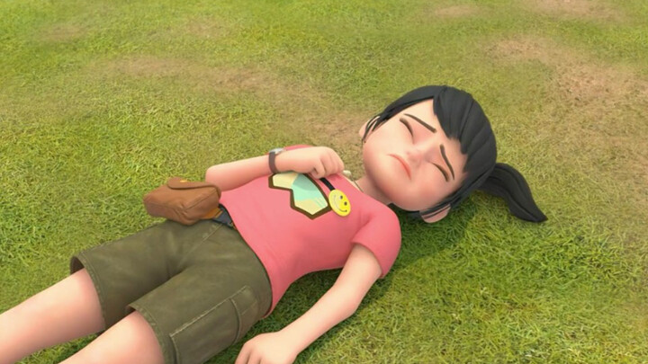 The animation was cut down to only the "film"