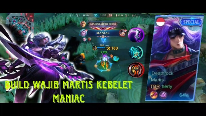 MARTIS BUILD SKI PIERCER !!! AUTO MANIAC!!! SEMUA DI BANTAI !!! 😎