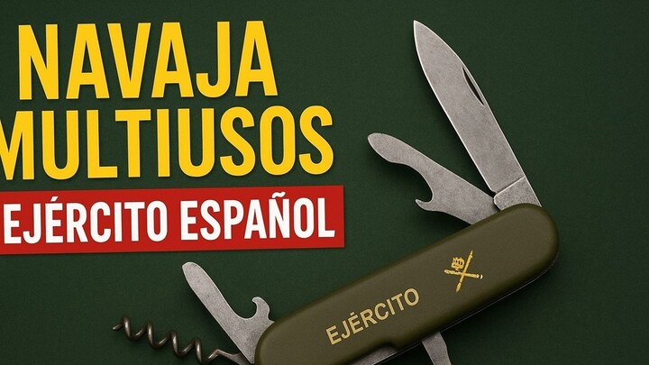 NAVAJA MULTIUSOS EJERCITO ESPAÑOL