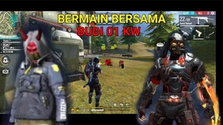 BERMAIN BERSAMA BUDI KW - GARENA FREE FIRE INDONESIA