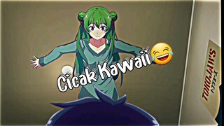 ketika lo lagi tiduran malah ada cicak kawaii😯🤭😂//Renai flops(Love Flops) //eps 2?