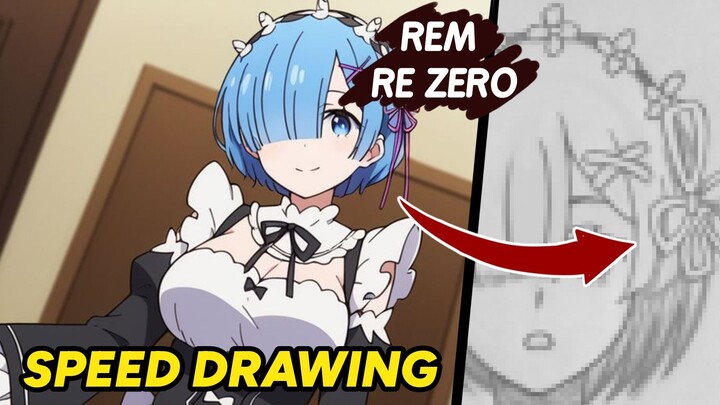 Rem Re zero waifu semua umat, uwaww