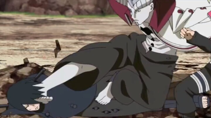 Every Time Sasuke gets Kicked by Jigen/Isshiki