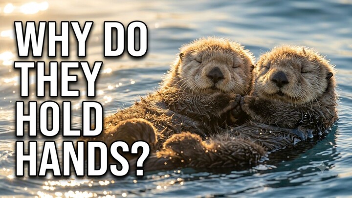 🦦 Why Do Sea Otters Hold Hands While Sleeping? ❤️