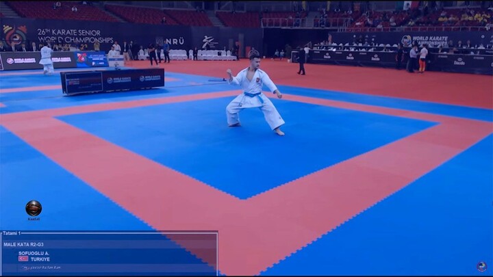 Ali Sofuoglu - Kata KanKu-Sho | Elimination Male Kata | World Championships Budapest 2023