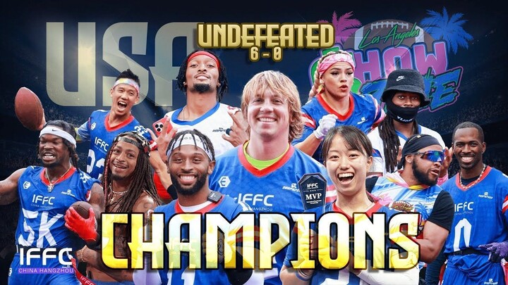 2024杭州IFFC腰旗橄榄球冠军之旅｜6胜0负 | Undefeated in China