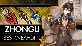Zhongli's BEST Weapons and Artifacts! In-Depth Stat Comparison Guide | Genshin Impact