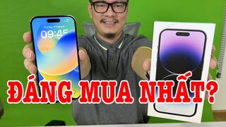 Mở hộp iPhone 14 Pro : ĐÂY MỚI LÀ MẪU MÁY ĐÁNG MUA NHẤT NÈ!