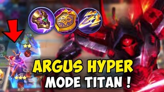 META ARGUS MODE TITAN ! COMBO HYPER 6 ABBYS 6 WEAPON MASTER MAGIC CHESS TERBARU 2023
