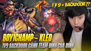 BOY1CHAMP KLED CÙNG GIÁO ÁN 1V9 BACKDOOR GÁNH TEAM CỰC TẠ TẠI MÁY CHỦ SIÊU CẤP TRUNG QUỐC