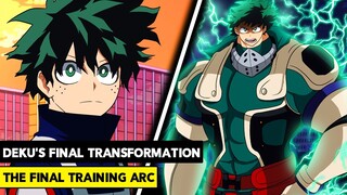 DEKU'S FINAL TRANSFORMATION! THE FINAL TRAINING ARC IN MY HERO ACADEMIA!