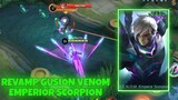 REVAMP GUSION EMPERIOR SCORPION VENOM SKIN GAMEPLAY