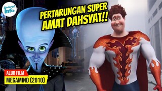 PENJAHAT MEMILIKI 1000 KECERDIKAN BRILLIANT!! | ALUR CERITA MEGAMIND (2010)