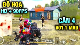 [PUBG Mobile] Pha Cướp Thính Điên RỒ | Cân 4 Với Đồ Hoạ HD + 90 FPS