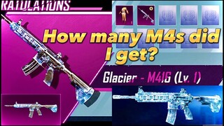 New classic crate opening Chance🔺pubg mobile ❄️Finally we got M416 glacier❄️Classic, Premium, Supply