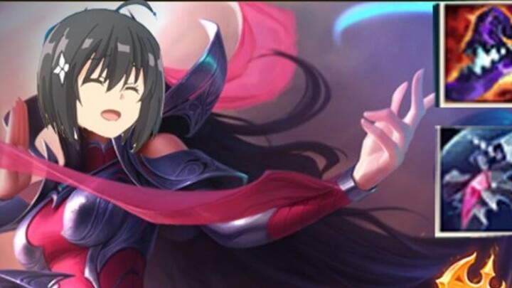 [Unlimited Firepower] This sword girl is too afraid of pain, so she puts all her points into defense