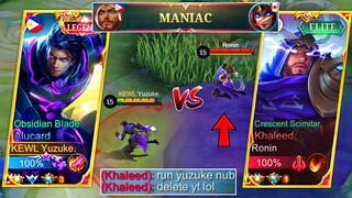YUZUKE VS TOP 1 SUPREME KHALEED IN RANKED GAME! | WHO IS THE KING OF LIFESTEAL?! | (INTENSE MATCH!🔥)