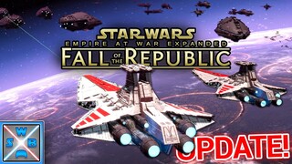 Die KLONKRIEGE bekommen neues LEBEN! - STAR WARS EMPIRE AT WAR Fall of the Republic Update  1.1