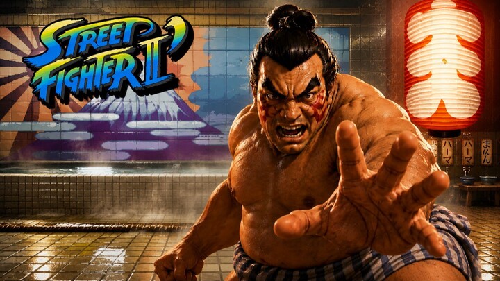 HONDA - Sumo Titan of Japan | Street Fighter II Arcade Gameplay
