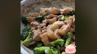 Creamy Pork Broccoli