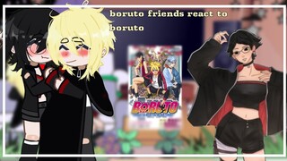🌵 Boruto two blue vortex react to Boruto/borusara/kawasumi 🌻👾