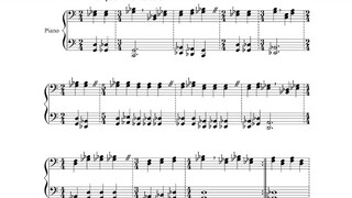 Glenn's "Poème douloureux", take 2 (audio + sheet music)