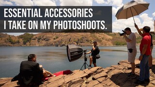 ESSENTIAL Accessories I take on my PHOTOSHOOTS. Items YOU should always Bring with you on location